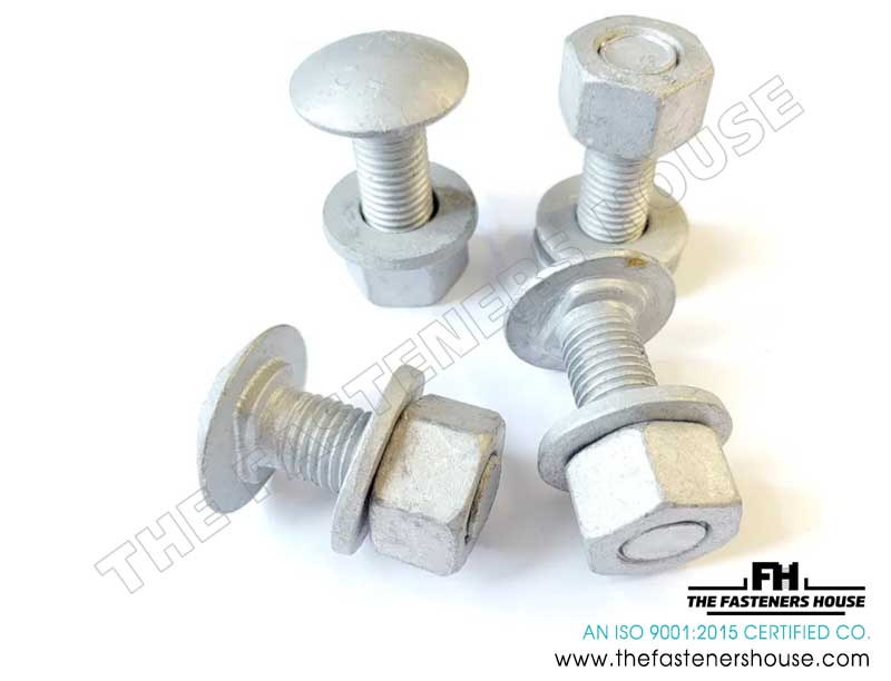 Guardrail Bolts Road Crash Barrier Fasteners manufacturers exporters wholesale suppliers in India Ludhiana
